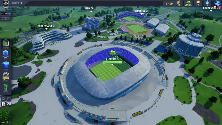 Скриншот 1 к игре Blackout Football Manager