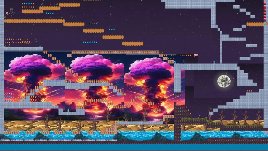 Скриншот 2 к игре Monster and Snakes 1.1