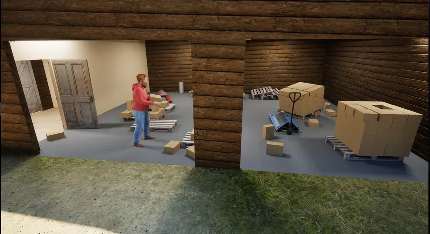 Скриншот 3 к игре Fulfillment Center Simulator