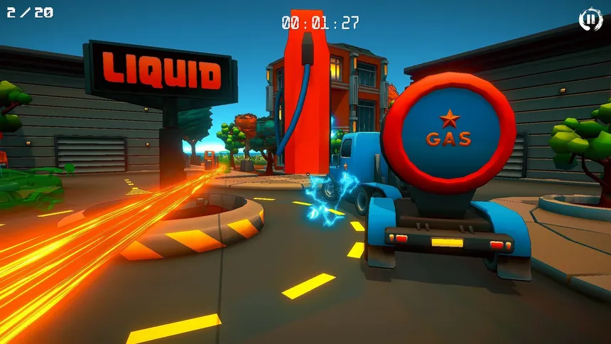 Скриншот 2 к игре 3D PUZZLE - Gas Station