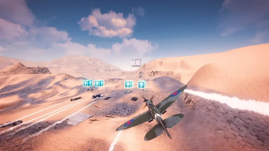 Скриншот 1 к игре Sky Combat: WWII Warplane Races