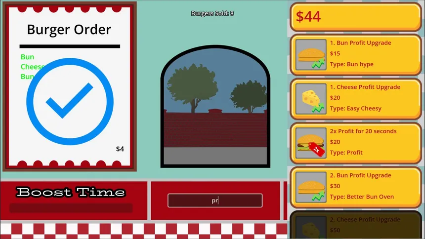 Скриншот 3 к игре Burger Typer