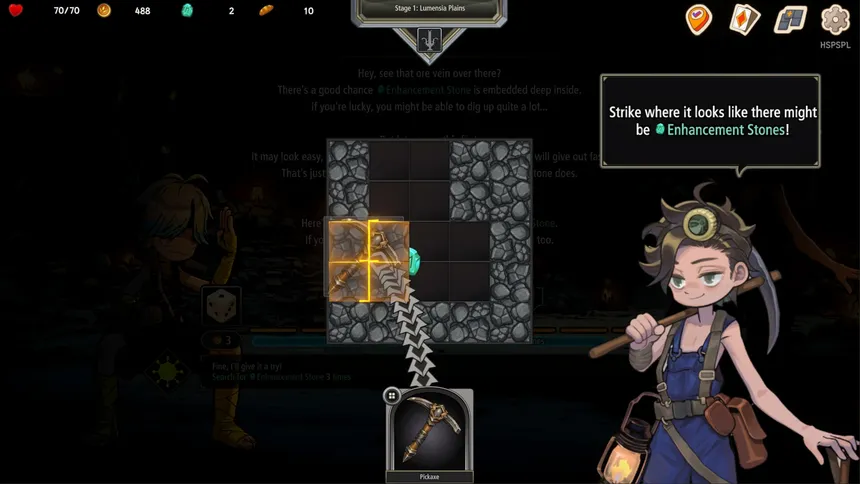Скриншот 5 к игре Pocket Legend : Inventory Roguelike Deckbuilder