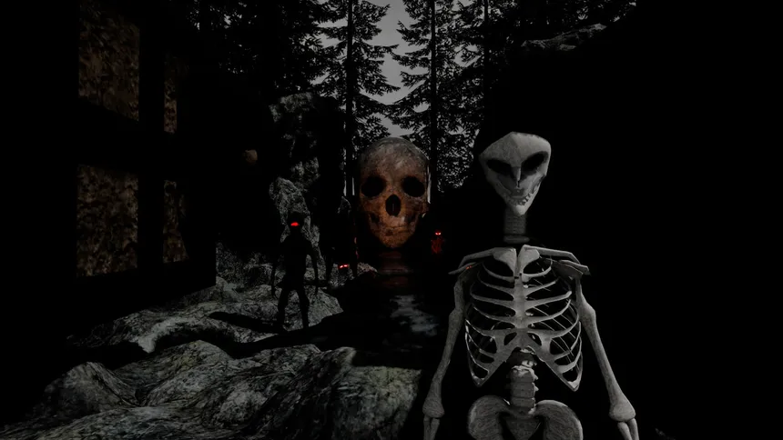 Скриншот 1 к игре Edd Skeleton Game