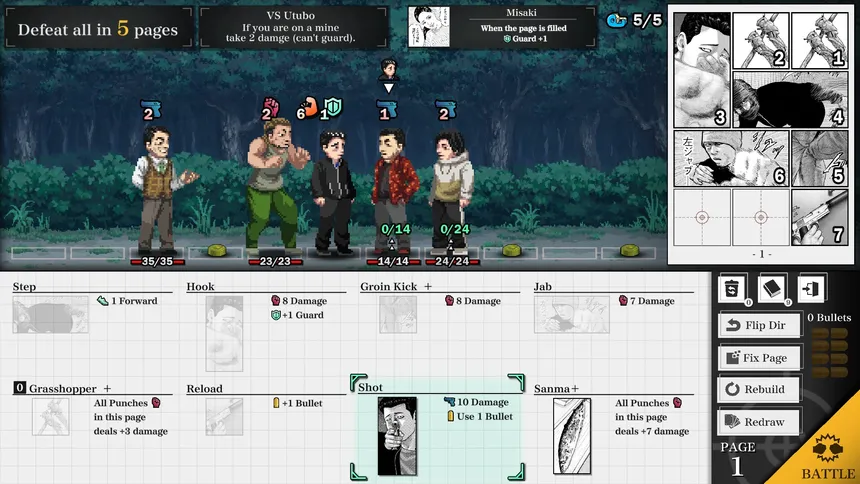 Скриншот 4 к игре The Fable: Manga Build Roguelike