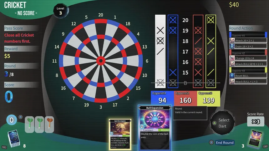 Скриншот 1 к игре Greedy Darts