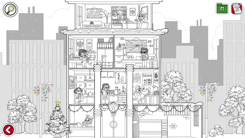 Скриншот 3 к игре Crowded Mysteries 2: Winter Romance