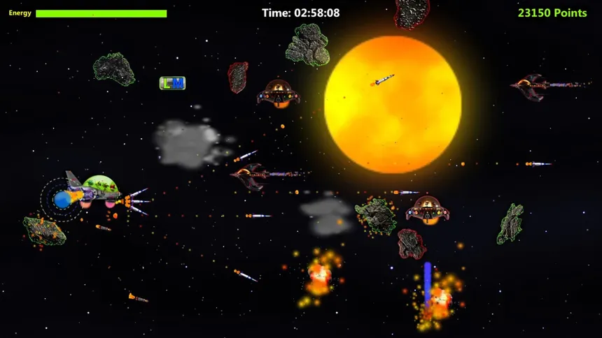 Скриншот 2 к игре RETRO ROBOTS 2D