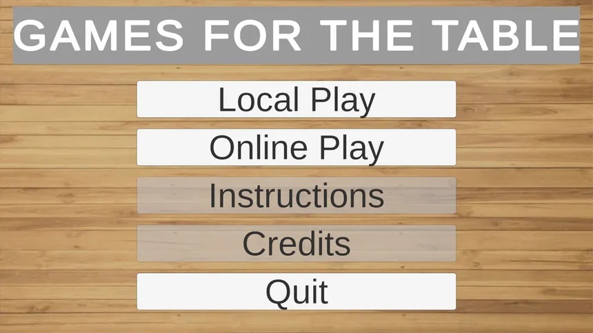 Скриншот 1 к игре Games For The Table