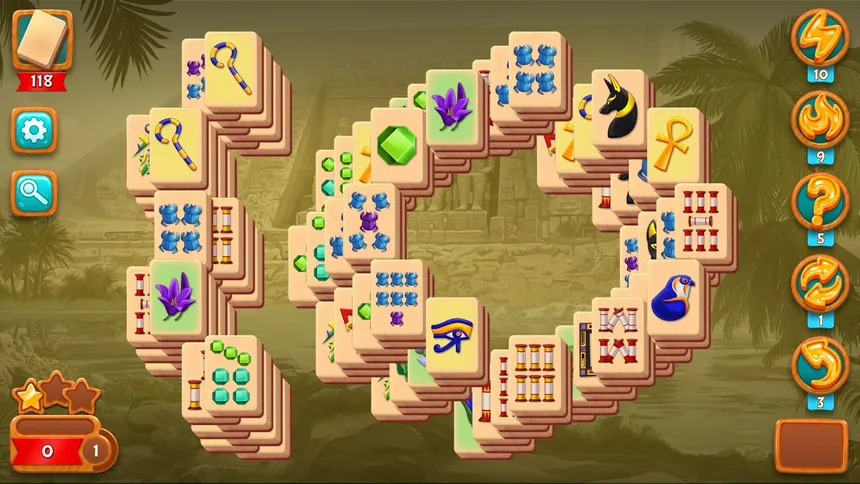 Скриншот 1 к игре Mahjong Riddles: Egypt