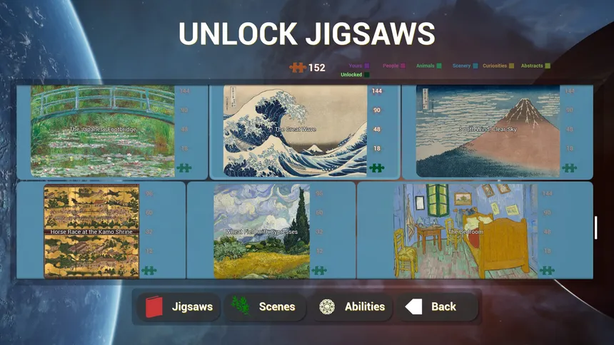 Скриншот 3 к игре Brilliant Jigsaw