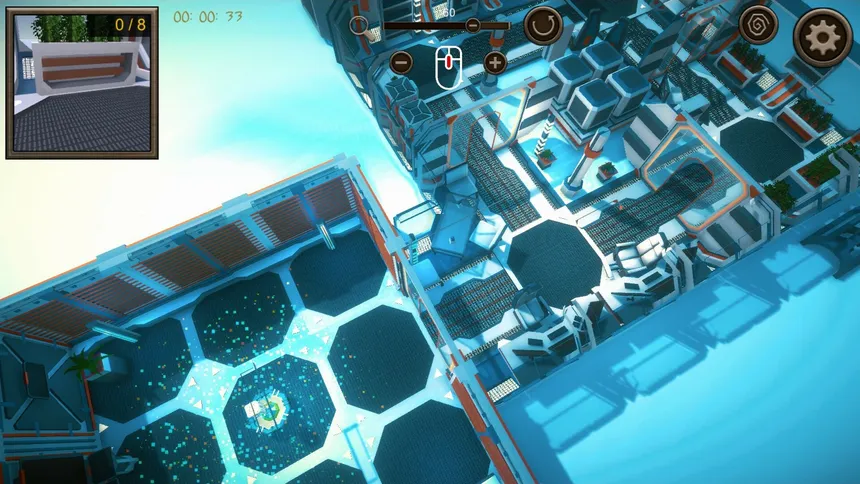 Скриншот 4 к игре Hidden Space Station Top-Down 3D