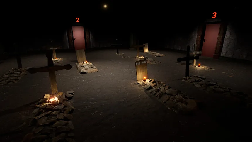 Скриншот 6 к игре Three Doors: Labyrinth of Fear