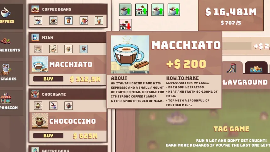 Скриншот 1 к игре Conradito Cafézito