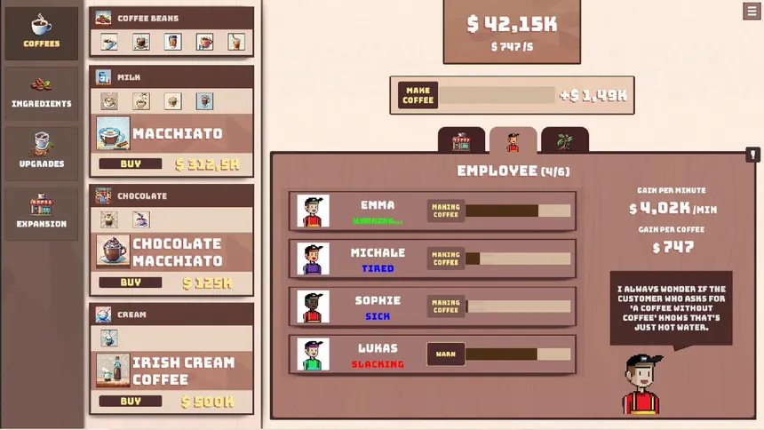 Скриншот 2 к игре Conradito Cafézito