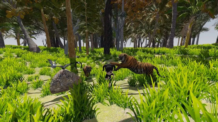 Скриншот 4 к игре Girl vs Wild