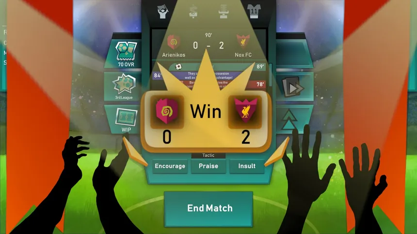 Скриншот 3 к игре Regista: Reign Your Football Club