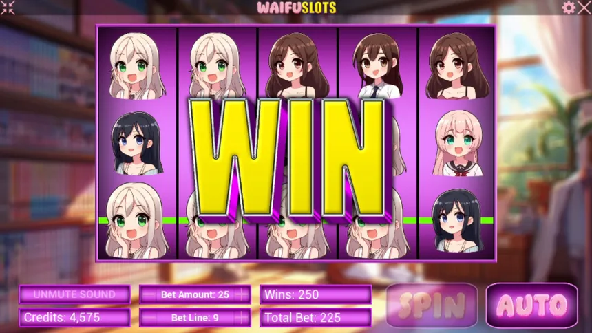 Скриншот 4 к игре Waifu Slots