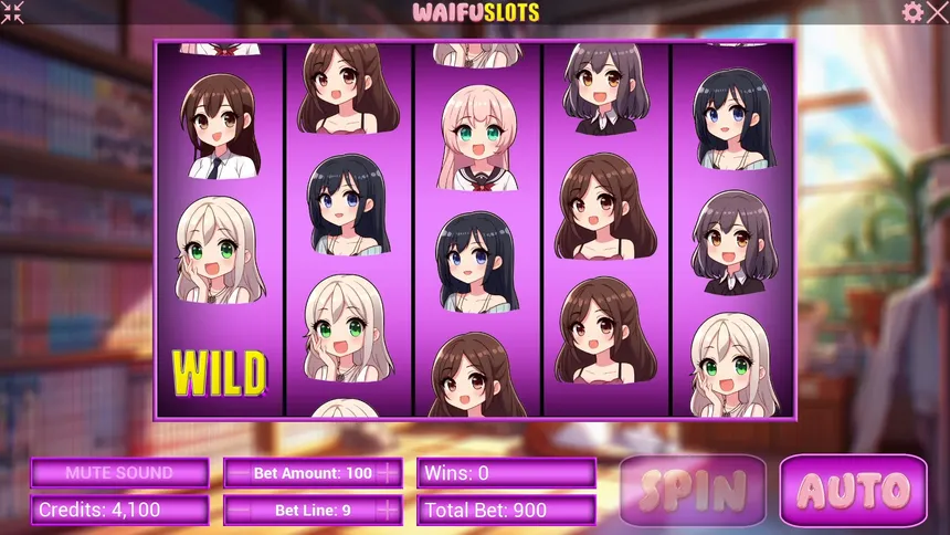 Скриншот 5 к игре Waifu Slots