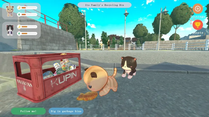 Скриншот 1 к игре Whiskers on Time's Corner