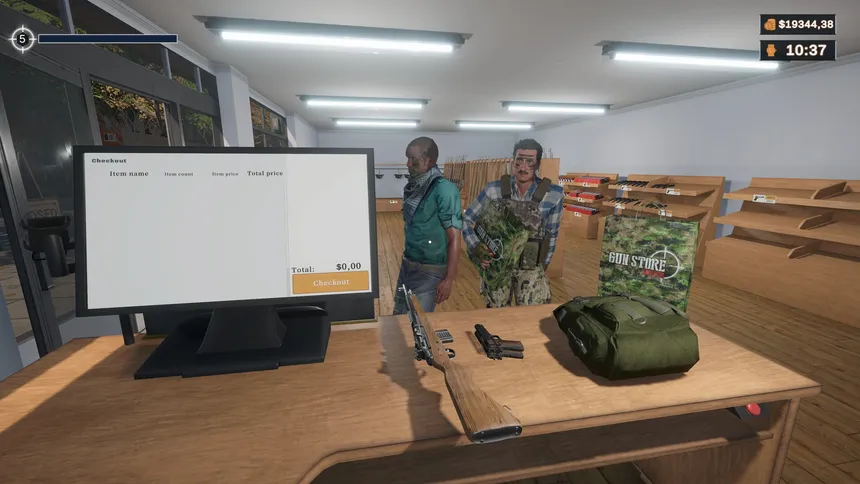 Скриншот 1 к игре Gun Store Simulator
