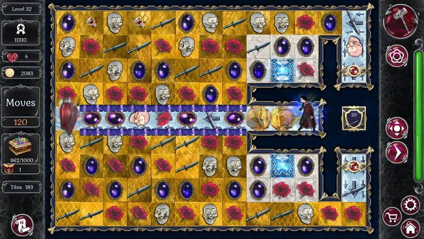 Скриншот 2 к игре Jewel Match Dracula Collector's Edition