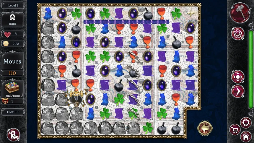 Скриншот 3 к игре Jewel Match Dracula Collector's Edition