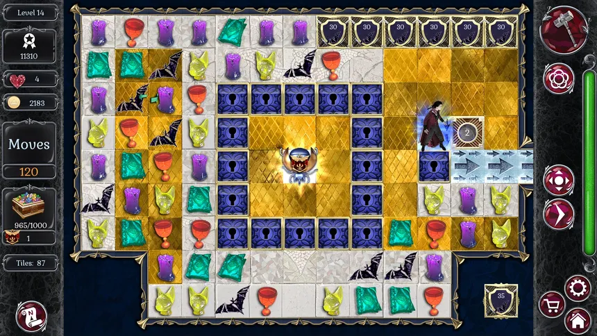 Скриншот 4 к игре Jewel Match Dracula Collector's Edition