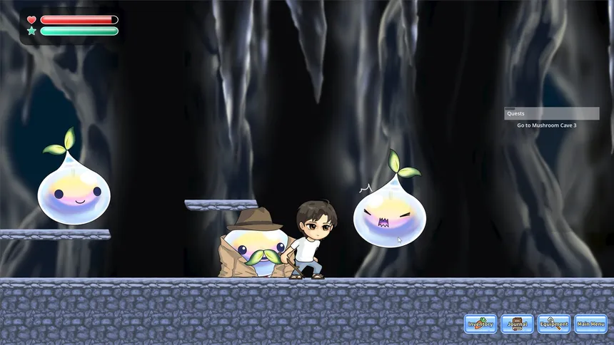 Скриншот 2 к игре Slime in a Trench Coat: A Cooking Mystery