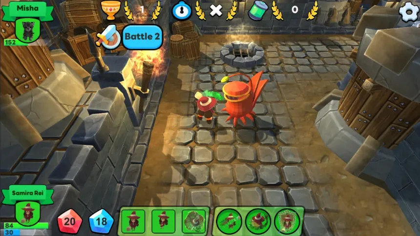 Скриншот 3 к игре Little Witches vs Monsters