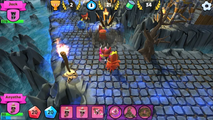 Скриншот 8 к игре Little Witches vs Monsters