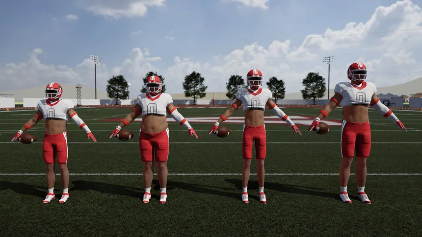 Скриншот 4 к игре Varsity High School Football