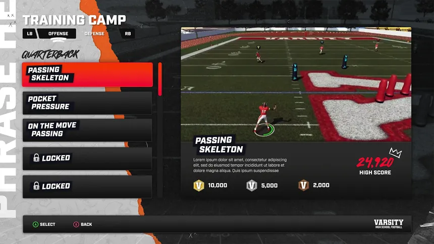 Скриншот 7 к игре Varsity High School Football