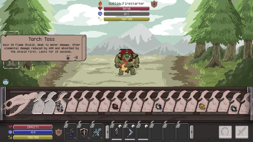 Скриншот 1 к игре Path of Gear: Blacksmith's Legend