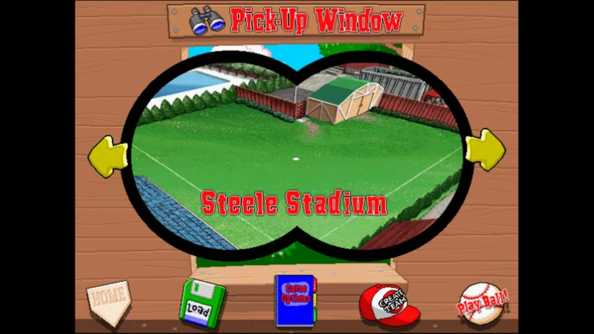 Скриншот 2 к игре Backyard Baseball '97
