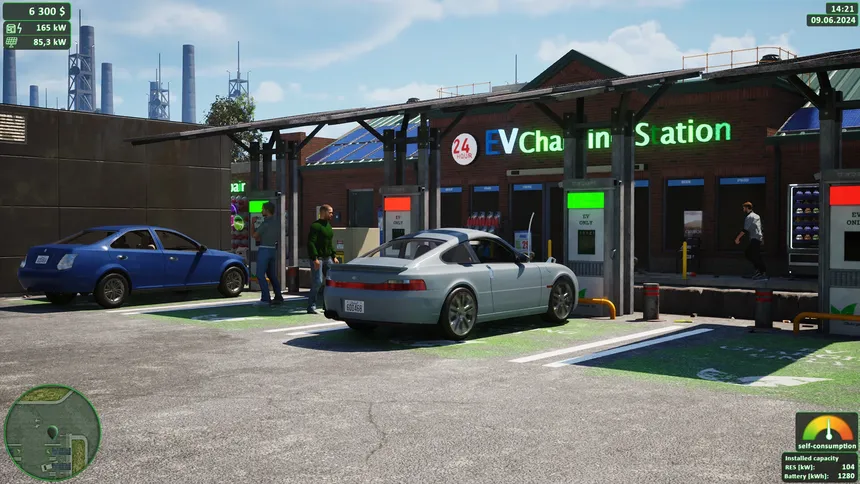 Скриншот 2 к игре EV Station Simulator