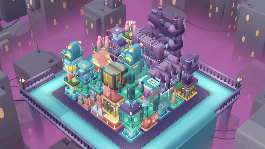 Скриншот 1 к игре Neongarten