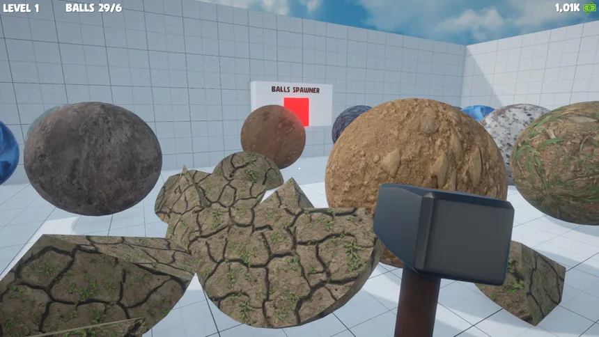 Скриншот 4 к игре Balls Crush Simulator