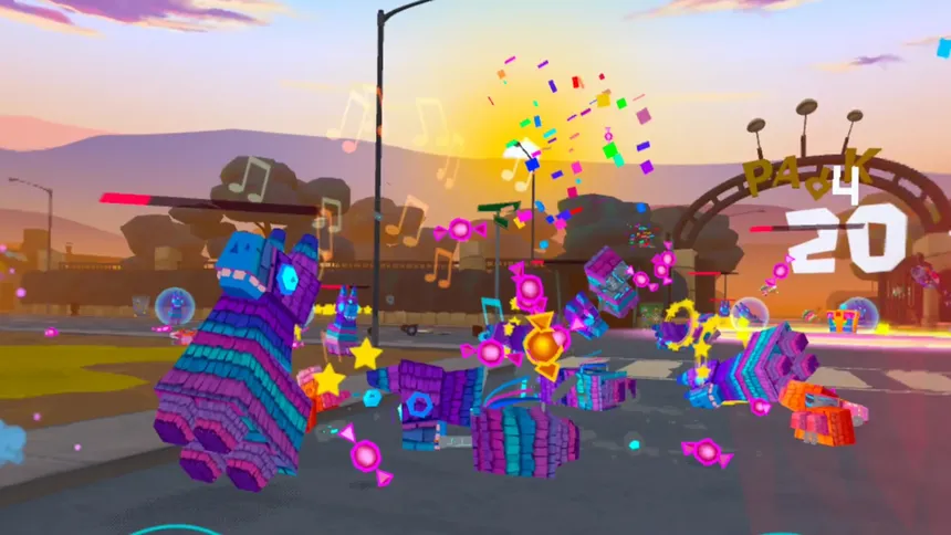 Скриншот 1 к игре Rogue Piñatas: VRmageddon