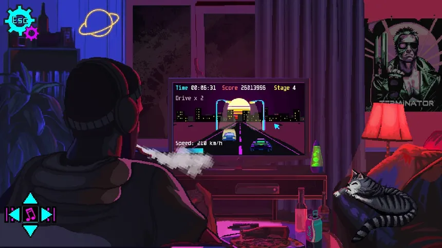 Скриншот 2 к игре Neon Doomer 85