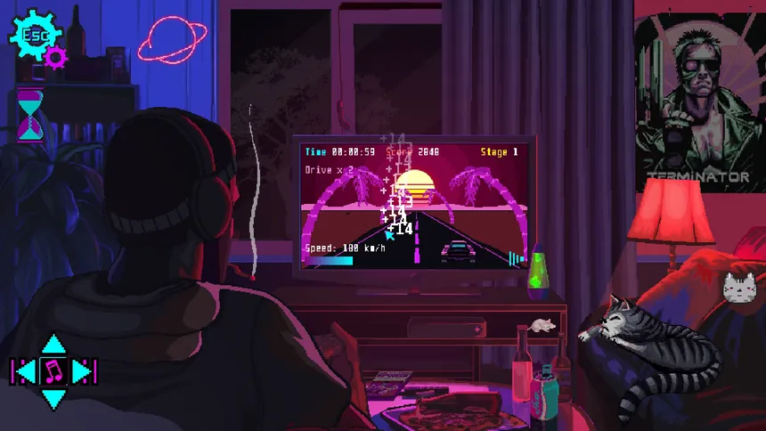 Скриншот 5 к игре Neon Doomer 85