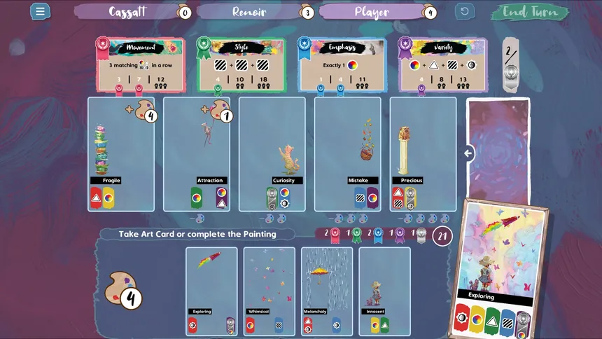Скриншот 2 к игре Canvas - The Board Game