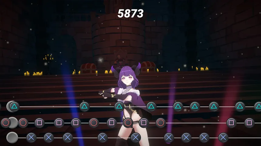 Скриншот 4 к игре Anime Dance-Off - Ghost Party