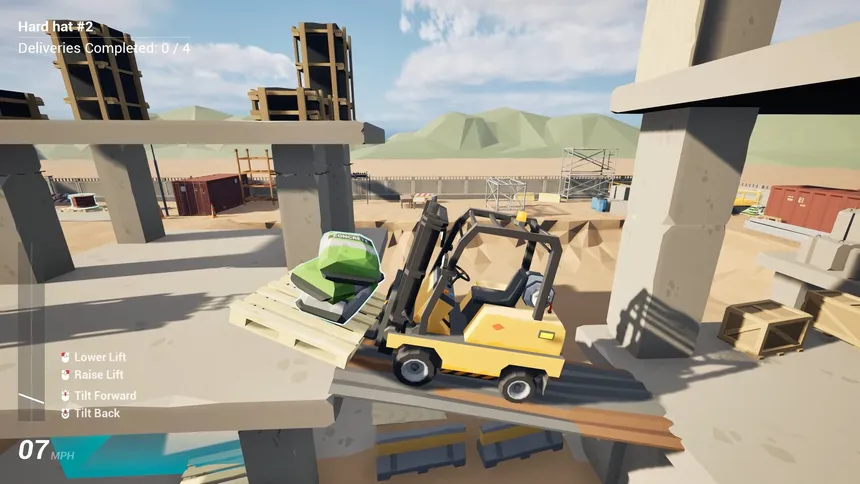 Скриншот 1 к игре Fork-U Forklift Simulator