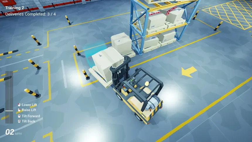 Скриншот 2 к игре Fork-U Forklift Simulator