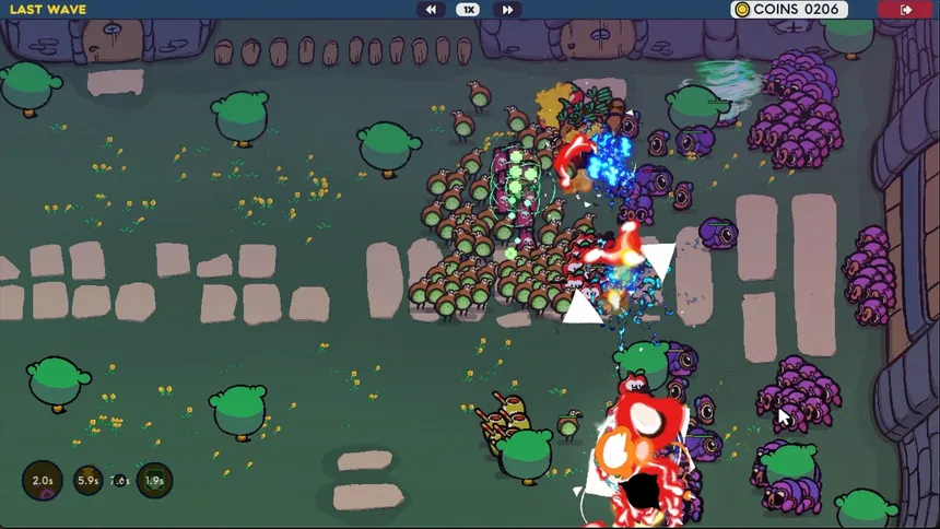 Скриншот 5 к игре Fruit vs. Aliens