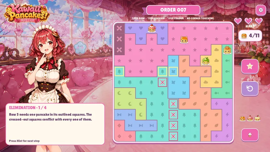 Скриншот 5 к игре Kawaii Pancakes: Maid Café