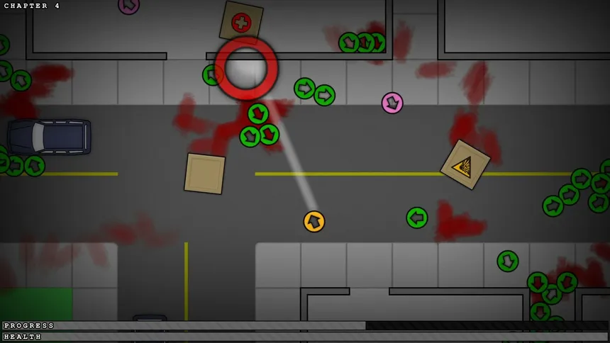 Скриншот 6 к игре They Do Not Die: Call of Crimson Tgirl Apex Land Zombie Shooter Duty 2D Keywords