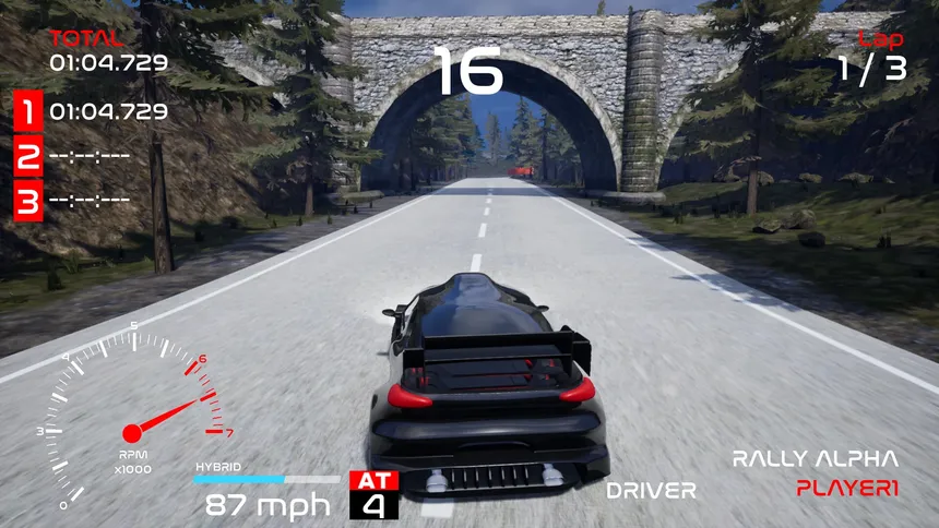 Скриншот 4 к игре World Rally Arcade