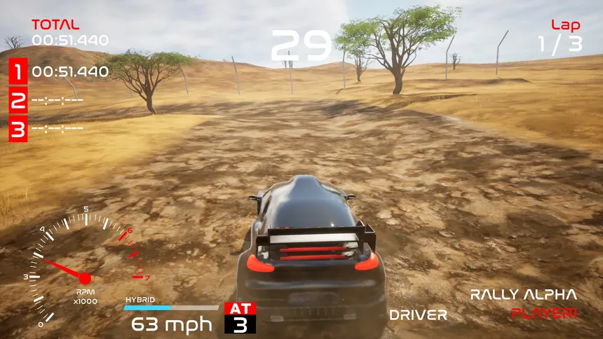 Скриншот 6 к игре World Rally Arcade